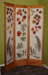 Botanical Shoji screen